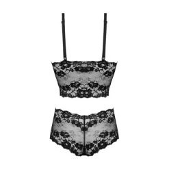 Christine Valerie Bralette Setje - Zwart 21 Christine Valerie Bralette Setje - Zwart -Obsessive Shop 069506 001 S 4