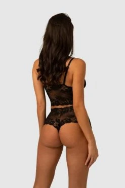 Christine Valerie Bralette Setje - Zwart 14 Christine Valerie Bralette Setje - Zwart -Obsessive Shop 069506 001 s 15