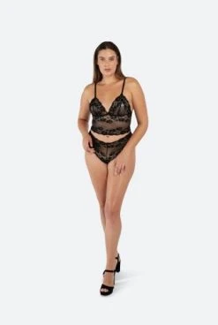 Christine Valerie Bralette Setje - Zwart 18 Christine Valerie Bralette Setje - Zwart -Obsessive Shop 069506 001 s 5