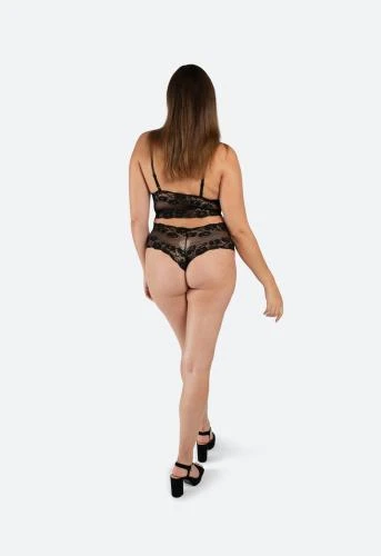 Christine Valerie Bralette Setje - Zwart 9 Christine Valerie Bralette Setje - Zwart - Afbeelding 9