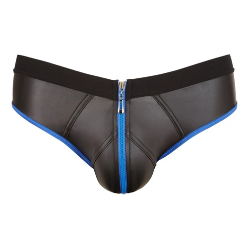 Svenjoyment Underwear Slip Met Open Achterkant - Zwart/Blauw 3 Svenjoyment Underwear Slip Met Open Achterkant - Zwart/Blauw - Afbeelding 3