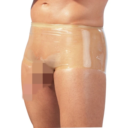The Latex Collection Latex Boxer Met Penissleeve - Transparant 1 The Latex Collection Latex Boxer Met Penissleeve - Transparant