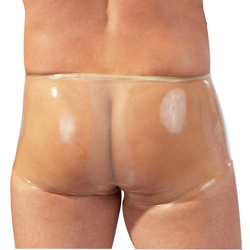 The Latex Collection Latex Boxer Met Penissleeve - Transparant 2 The Latex Collection Latex Boxer Met Penissleeve - Transparant - Afbeelding 2