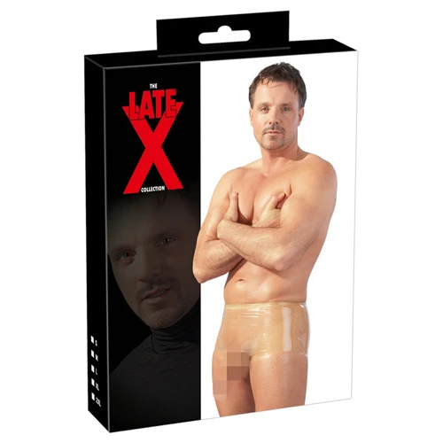 The Latex Collection Latex Boxer Met Penissleeve - Transparant 3 The Latex Collection Latex Boxer Met Penissleeve - Transparant - Afbeelding 3