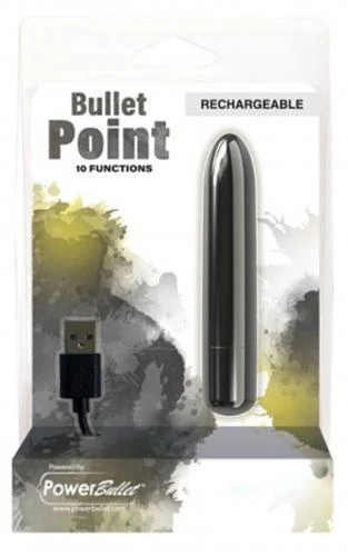 PowerBullet Krachtige Bullet Vibrator - Zwart 6 PowerBullet Krachtige Bullet Vibrator - Zwart - Afbeelding 6