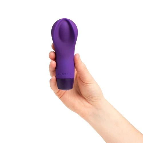 AMORELIE Joy Groove Oplegvibrator - Paars 10 AMORELIE Joy Groove Oplegvibrator - Paars - Afbeelding 10