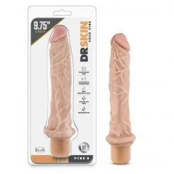Dr. Skin - Cock Vibe No8 Vibrator - Beige -Obsessive Shop BL 11333 5
