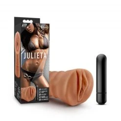 M For Men - Julieta Masturbator Met Bullet Vibrator - Vagina 5 M For Men - Julieta Masturbator Met Bullet Vibrator - Vagina -Obsessive Shop BL 73517 3