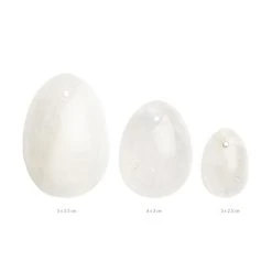 La Gemmes - 3-delige Yoni Egg Set - Bergkristal