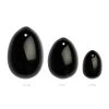 La Gemmes - 3-delige Yoni Egg Set - Zwarte Obsidiaan