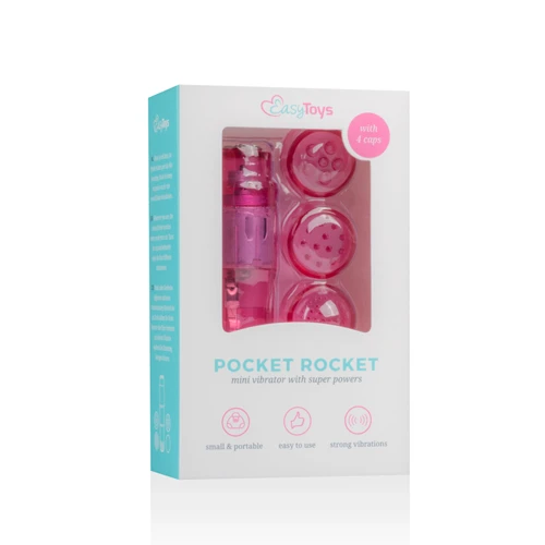 Easytoys Mini Vibe Collection Easytoys Pocket Rocket - Roze 4 Easytoys Mini Vibe Collection Easytoys Pocket Rocket - Roze - Afbeelding 4