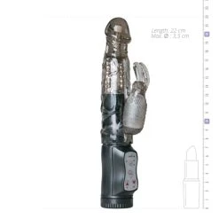 Easytoys Vibe Collection Bunny Vibrator - Zwart -Obsessive Shop ET035BLK 5