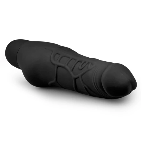Easytoys Vibe Collection Realistische Siliconen Vibrator - Zwart 3 Easytoys Vibe Collection Realistische Siliconen Vibrator - Zwart - Afbeelding 3