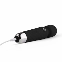 EasyToys - Wand Collection EasyToys Mini Wand Vibrator - Zwart -Obsessive Shop ET373BLK 5