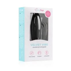 Easytoys Mini Vibe Collection Velvet Vibe - Zwart -Obsessive Shop ET799BLK 6