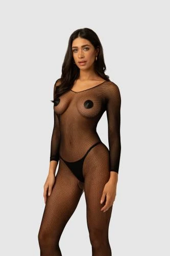 Besired Catsuit Vaera - Zwart 1 Besired Catsuit Vaera - Zwart