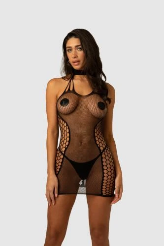 Besired Jurkje Dania - Zwart 1 Besired Jurkje Dania - Zwart