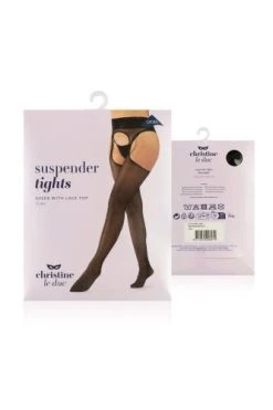 Christine Jarretelpanty Met Kant 4everyou - Zwart 7 Christine Jarretelpanty Met Kant 4everyou - Zwart -Obsessive Shop cld hblk 005 sm 7