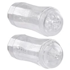 Gender X Evolved - Double Fantasy Masturbator - Clear 16 Gender X Evolved - Double Fantasy Masturbator - Clear -Obsessive Shop gx ms 0020 2 7