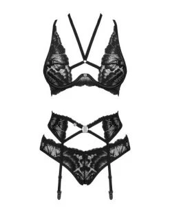 Obsessive 3-delige Set Alessya - Zwart 8 Obsessive 3-delige Set Alessya - Zwart -Obsessive Shop obs7021 6