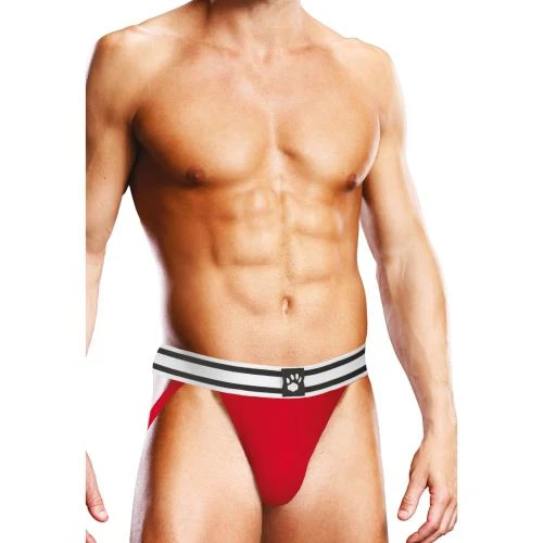 Prowler Jock Slip - Rood/Wit 2 Prowler Jock Slip - Rood/Wit - Afbeelding 2